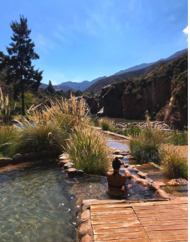 Spa Termal solo adultos Cacheuta Mendoza cordillera