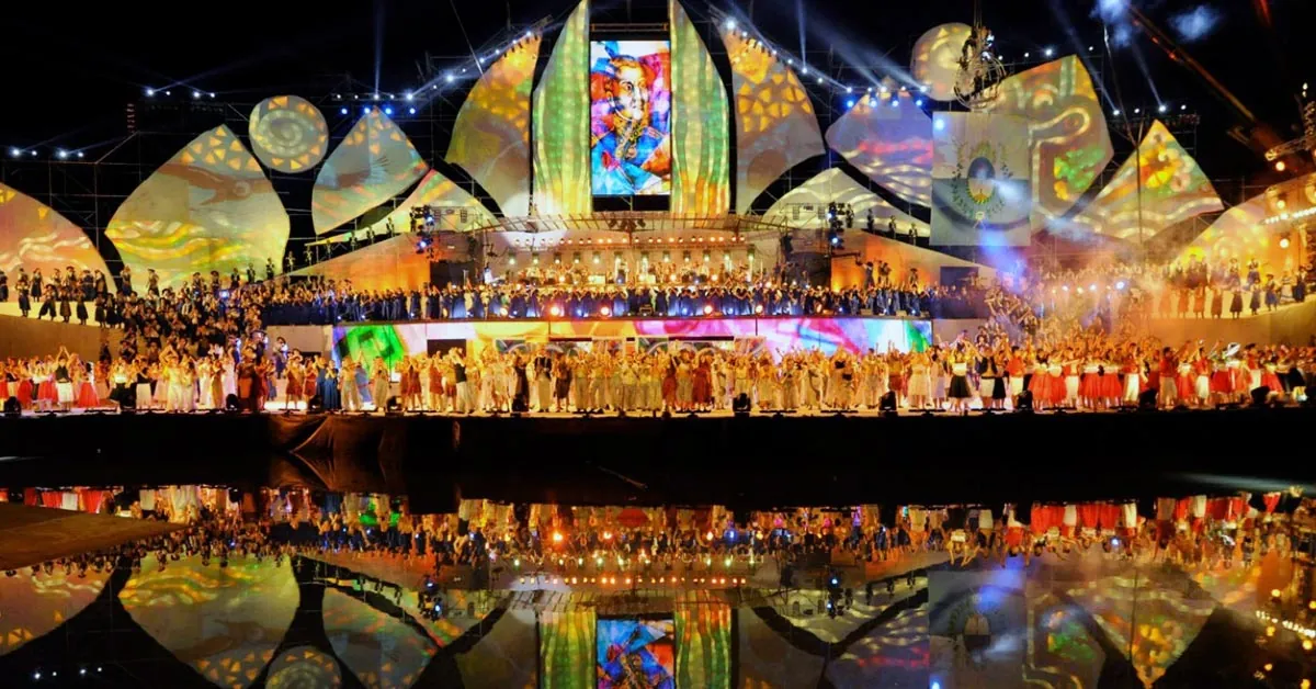 Fiesta Nacional de la Vendimia Mendoza, acto central