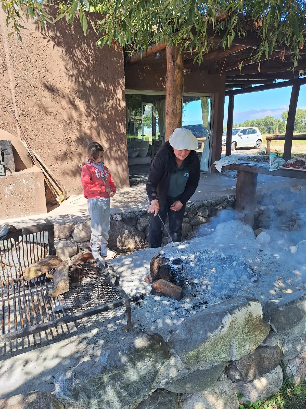 Asado gaucho estancia